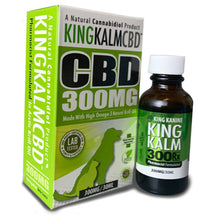 Load image into Gallery viewer, King Kalm - Pet Tincture - Omega-3 and Krill Oil - 75mg-300mg