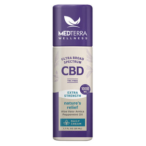 Medterra Wellness - CBD Topical - Natures Relief Cream - 500mg-1000mg