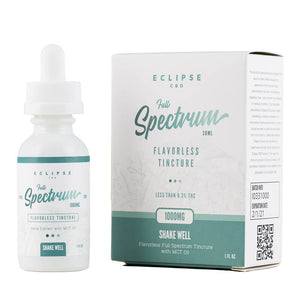 Eclipse CBD - CBD Tincture - Full Spectrum Unflavored -1000mg