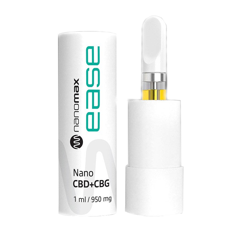 NanoMax - CBD Vape Pen -  Nano CBD+CBG Ease - 950mg