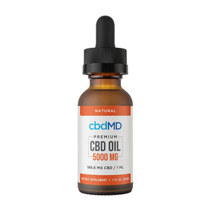 cbdMD - CBD Tincture - Broad Specrum Natural - 300mg-7500mg