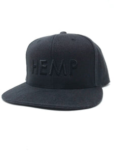 Hemp Black Kind Cap
